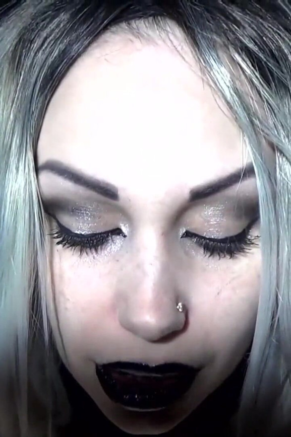 Sexy witch will consume you alive and cum from your moves and fight inside of her body