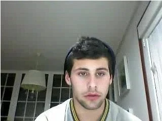 Straight guys feet on webcam #277