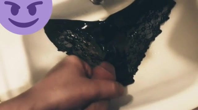 Piss on my neighbor's panties.