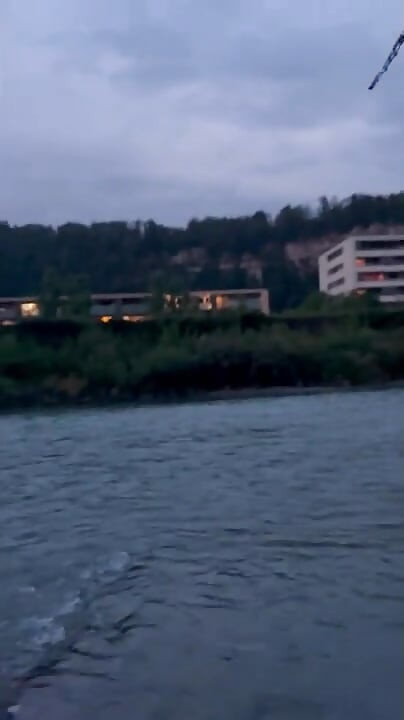 RISKY PUBLIC BLOWJOB on the river near flats! ALMOST GOT CAUGHT!