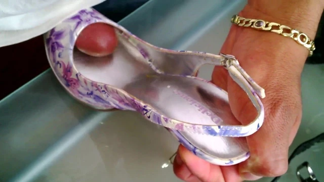 FUCKING OPEN TOE HEELS