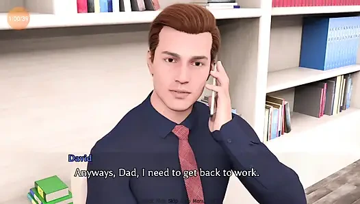 Идеальный брак No8 Крис и Энн болтают в постели.