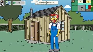 Simpson Simdfill, часть 4, Мардж - обнаженная и мокрая от LoveSkySanx