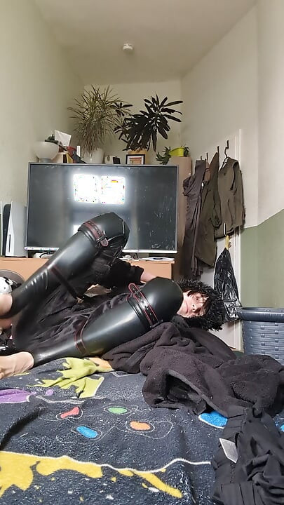 Mijn eerste keer teefpakfoto's passen