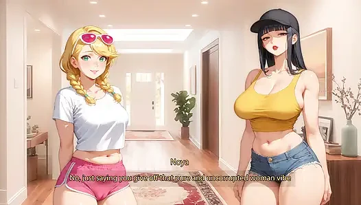 Hotwives sehnen sich nach seltsamen schwänzen - verführt ehemänner zu cuckold-kartenspielen - teil 1