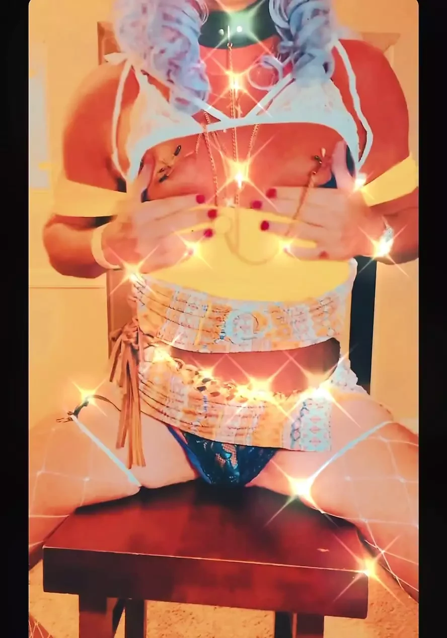 Σέξι crossdresser Handsfree sissygasm sparkle cum