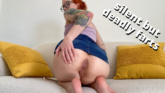 Stille, maar dodelijke scheten trekken aanmoediging af - volledige video op veggiebabyy manyvids