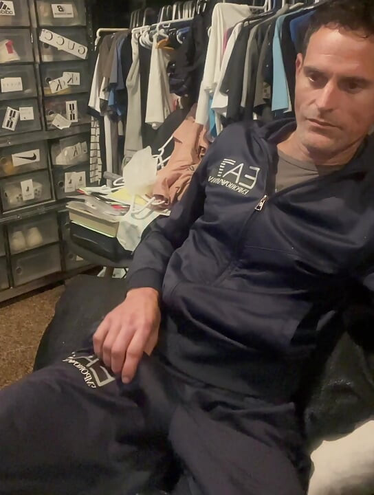 Mike masturbating again