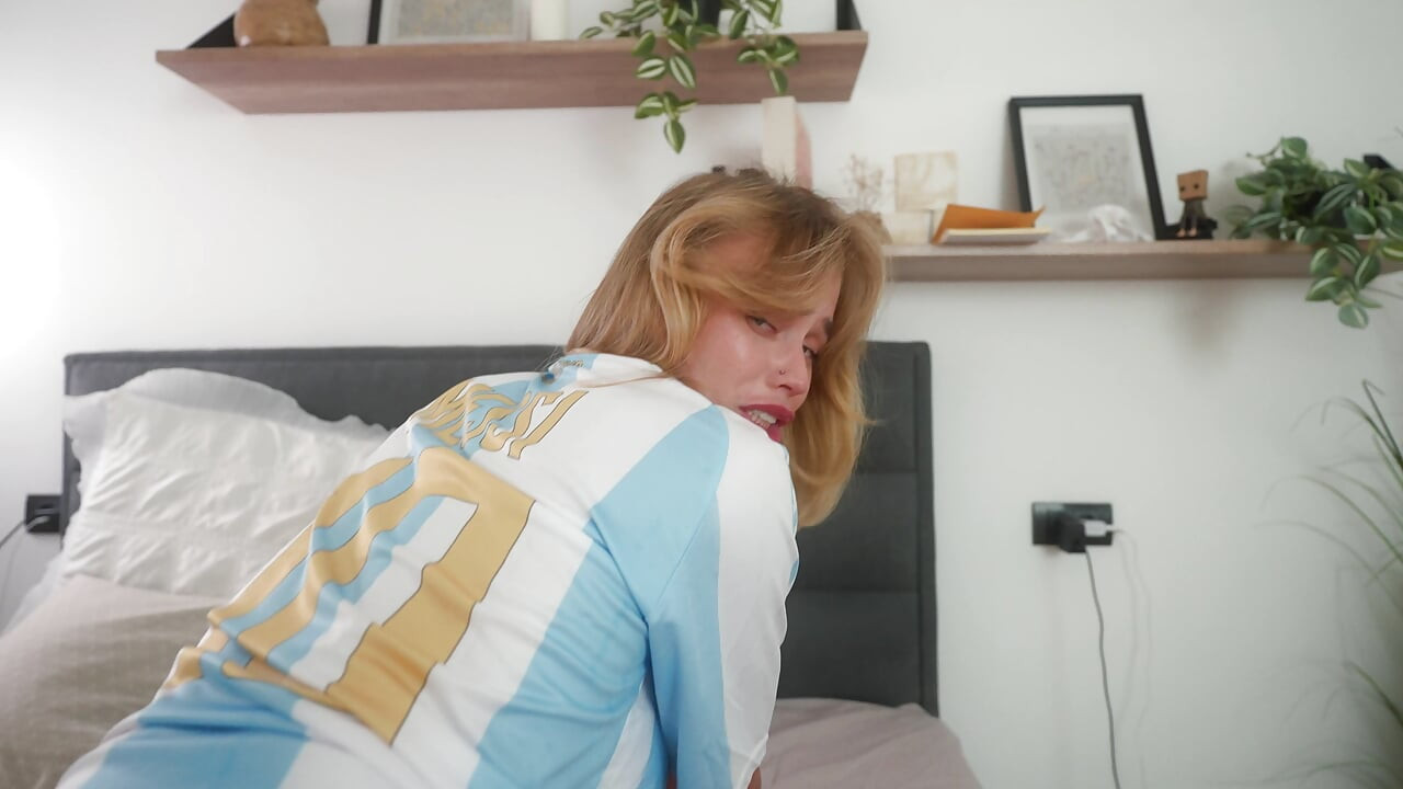 Score a Goal in Me Argentina Fan Punished for Messi’s Red Card Begging