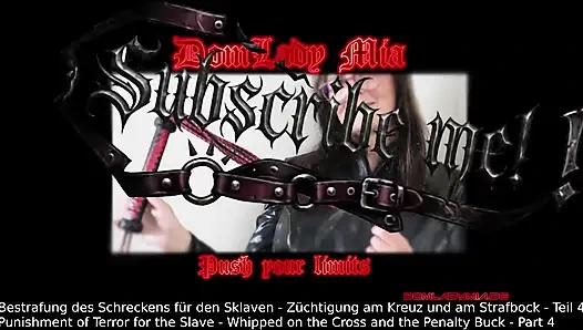 Domlady mia - köle için terör cezası - haç ve ceza transseksüelde ceza - bölüm 4