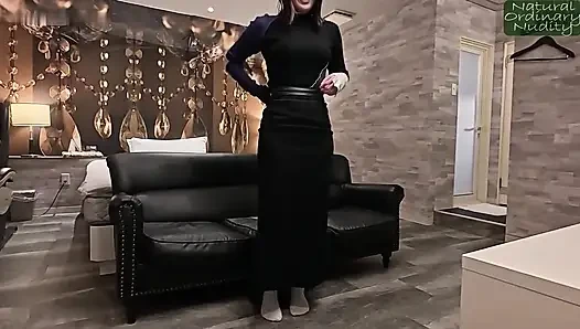 After Night Shift - She Makes the First Move and Seeks Quick Relief