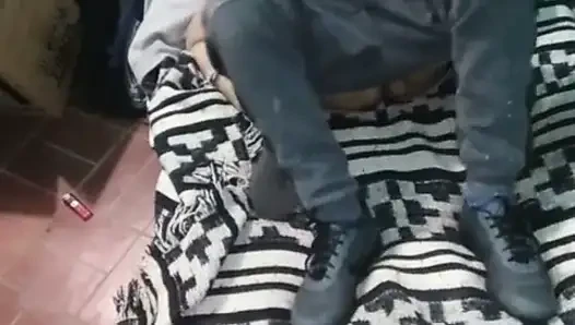 Girl with Montano Dress with the Mattress on the Floor