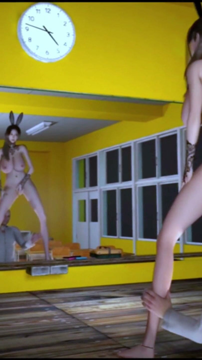 Twee leraren worden geneukt in het klaslokaal - hentai 3d uncensored v429 | Clip 1