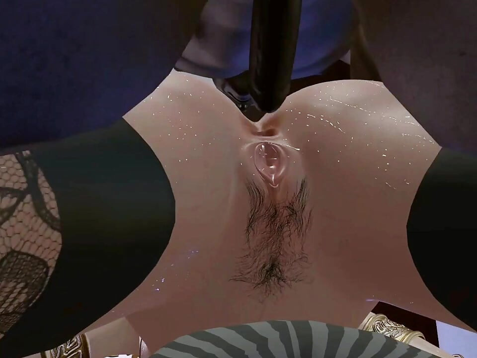 פנטזיית פיקסל: אלת הציצים הגדולים חוזרת - אנימציית תלת מימד הנטאי