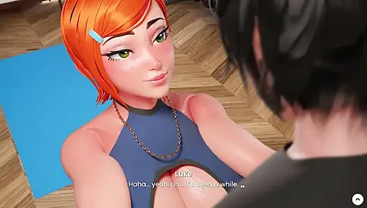 Mansion days #3 - tante seksi nyepong kontol sebagai ucapan terima kasih