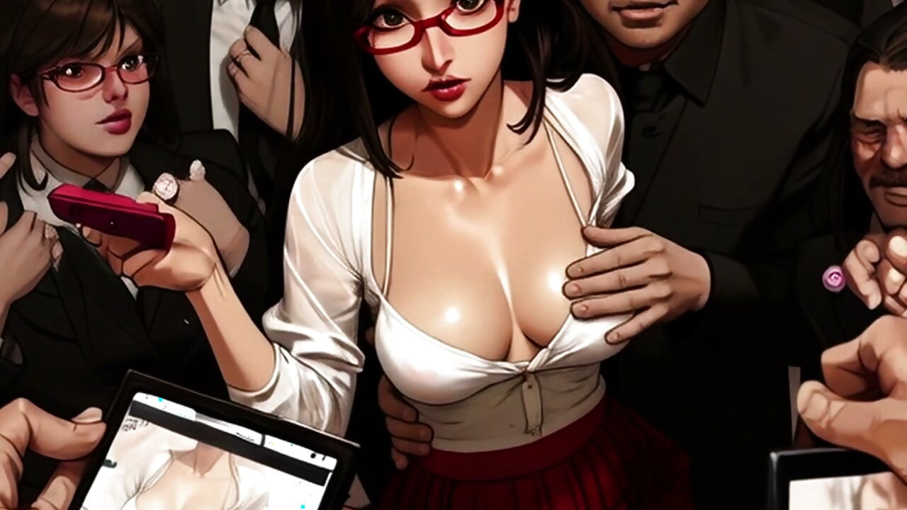 Schoolgirls show their tits to strangers in The Mosh Pit