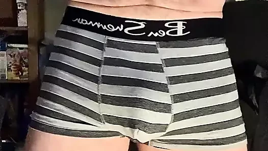 Task to return home, strip and change into lounge sweatpants