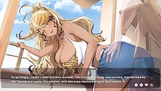 It's Junko's First Time And She Did it Doggystyle!