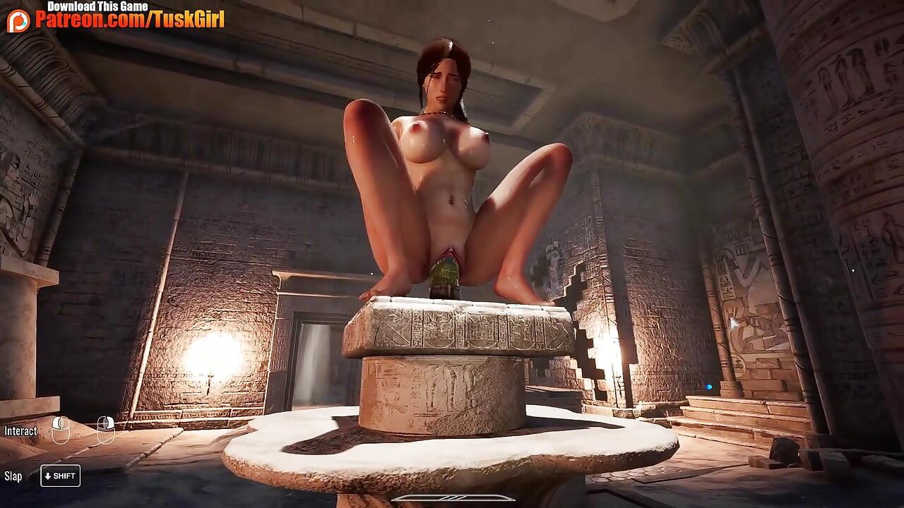 Tomb Rider Lara Craft Parody Porn Game Play Part 05