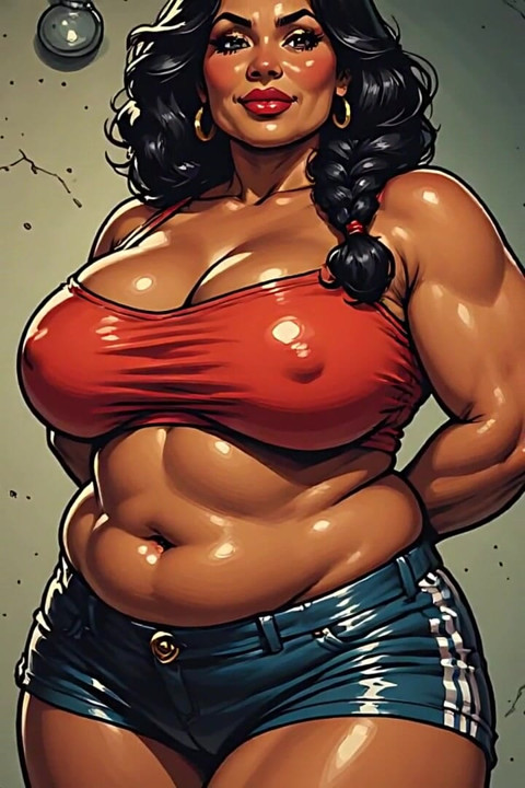 Babes with Muscles Art