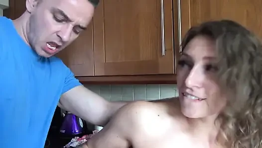 Tattoed babe gets fucked hard by her stepbrother