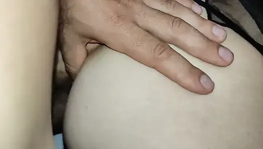 Ehefrau anal-training vor dem gangbang
