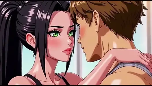 Stiefmutters private yoga-Anleitung wird extrem heiß und tabu 3D Anime