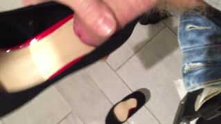 cum friend party heels