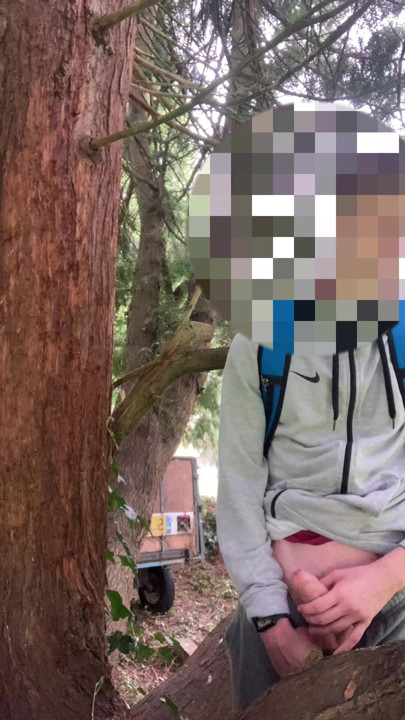 Realmente precisava fazer xixi quando eu estava na minha caminhada
