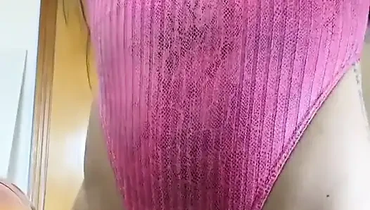Baby, das ich wirklich ficken will, du bist nicht hier, also muss ich mit diesem riesigen Saugdildo masturbieren