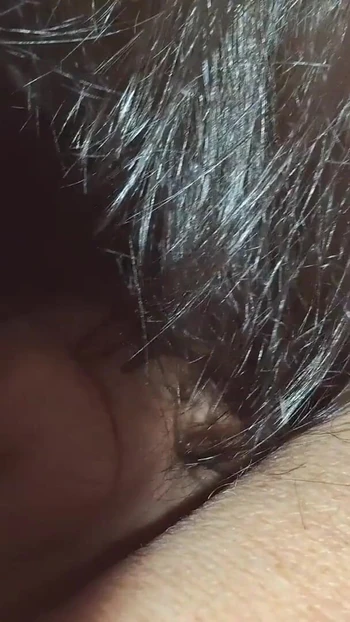Emotional moment from "Rubbing my girlfriend beautiful feet before she gives me a blow job"