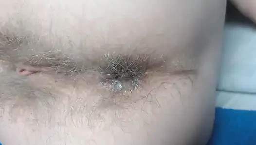 Hairy Holes Masturbation Close up
