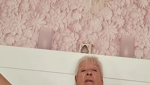 Playing with new toy