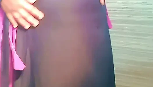 Hot MILF Big Ass & Huge Boobs Arab Stepmom Shower Sex in Bathroom