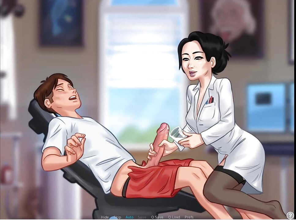 Kisah musim panas - adegan seks nona okita