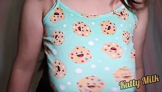 Du willst meine riesigen titten / schütteln und hüpfen (Katty Milk)