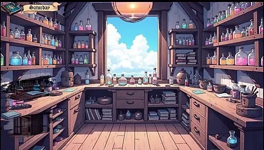 ArchAlchemy TABOO Hentai Game Ep.13 AWKWARD cleaning with my STEPMOM MAID !