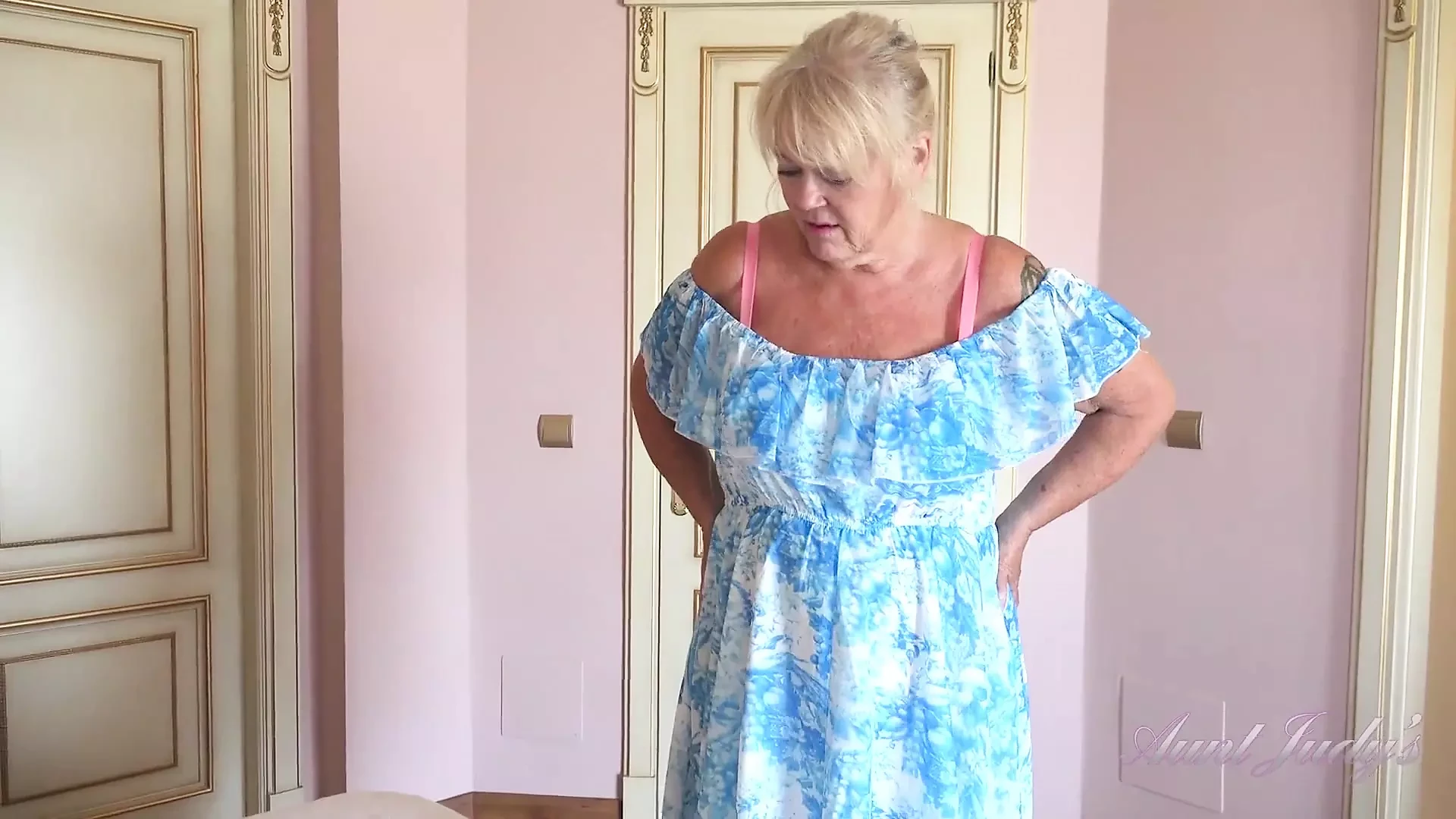 Ajudys - Your Mature GILF Stepmom Mrs. Randy Raz Catches You Stealing Her Panties