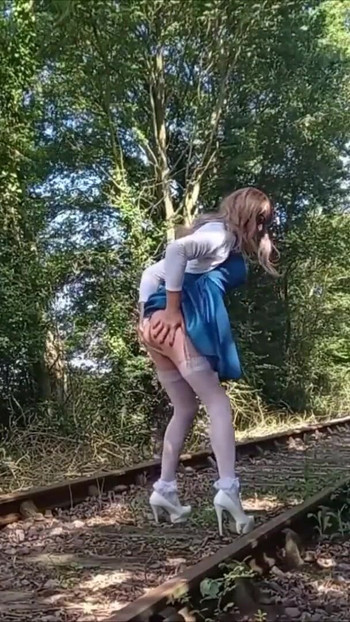 Captivating moment from "CD Tgirl Gina Milk Squirting and Pissing compilation"