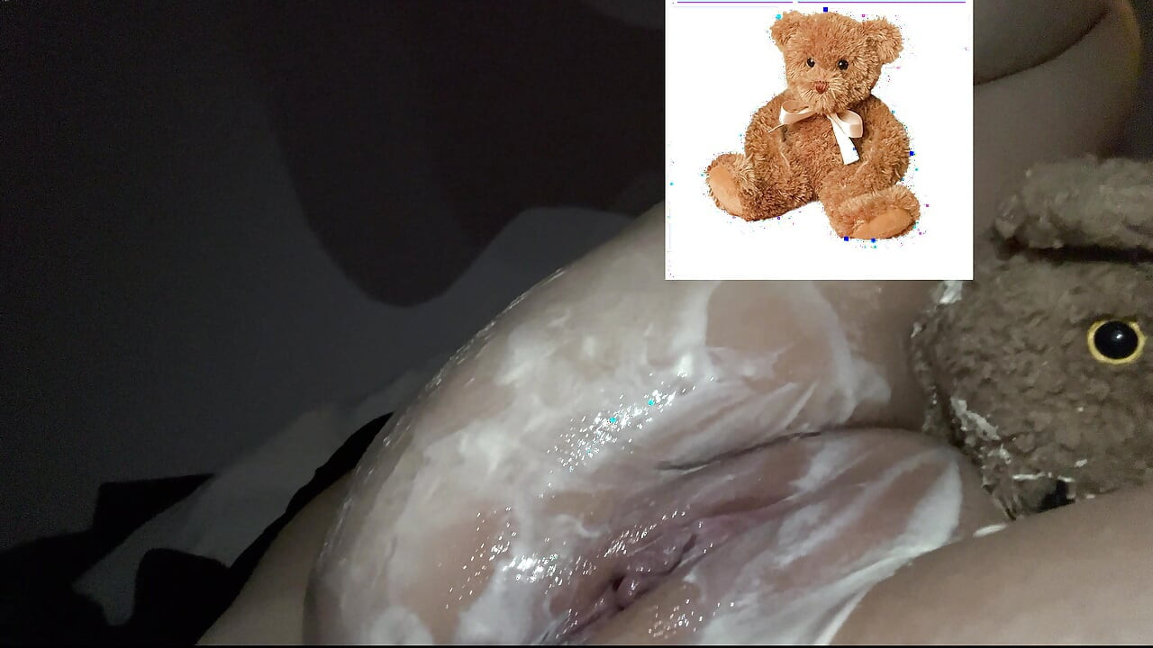 4k-ASMR YOGURT FOOD FETISH- KINKY STEPSISTER MASTURBATES WITH DILDO- CUMFLATION HENTAI-  -ARABIAN SNOWWHITE