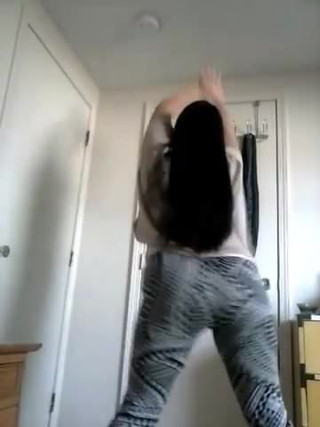 Velký zadek bílá dívka twerking pawg 4