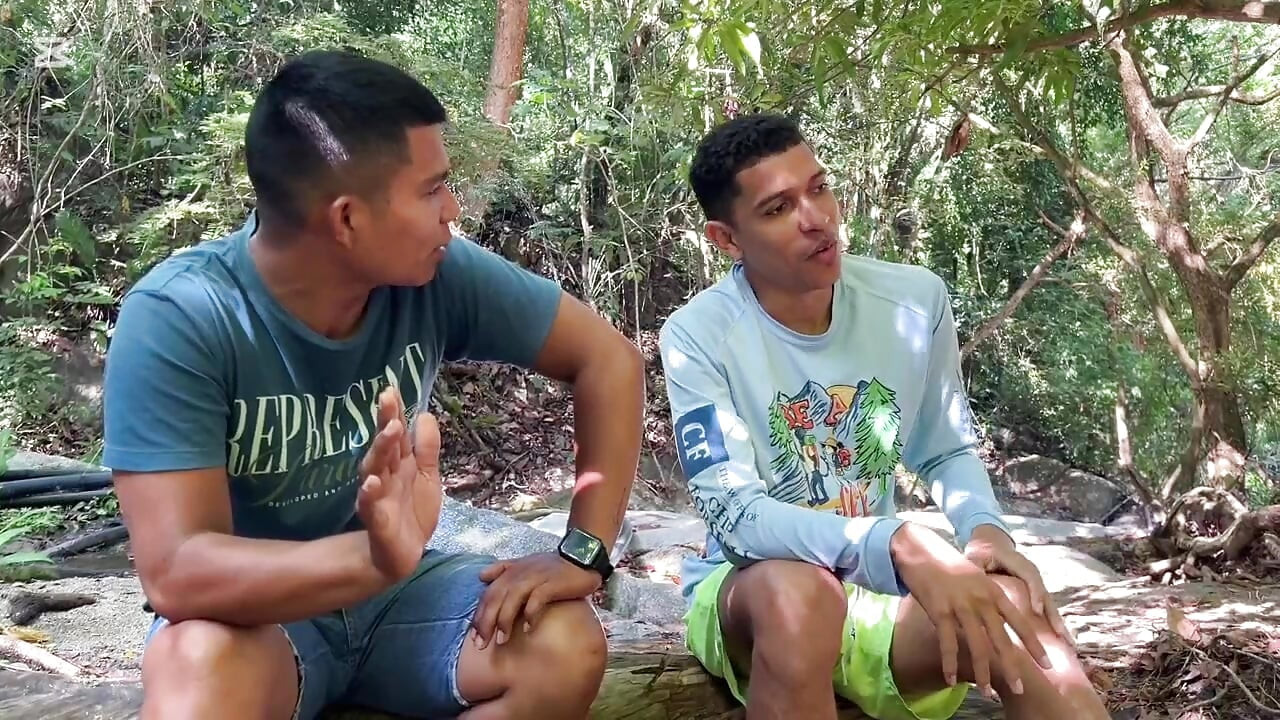 Latinas experiment with two cocks in their mouth part 1