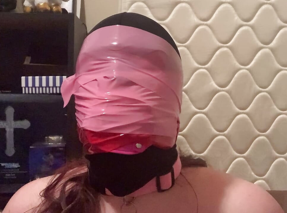 Fake lips wrapped in tape