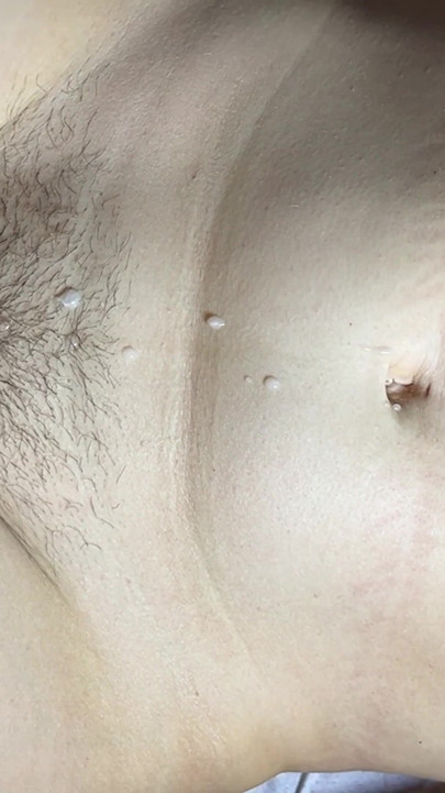 I woke up to the rubbing of the against my hairy, close-up with a huge cumshot | Clip 1