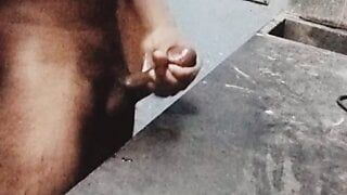 Young Indian Muscle Boy Alone Home jerk off