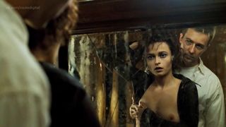 Helena Bonham Carter, бой-клуб, обнаженная сцена с открытым матом