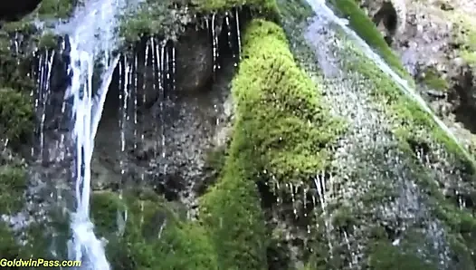 Секс в красивых Альпах