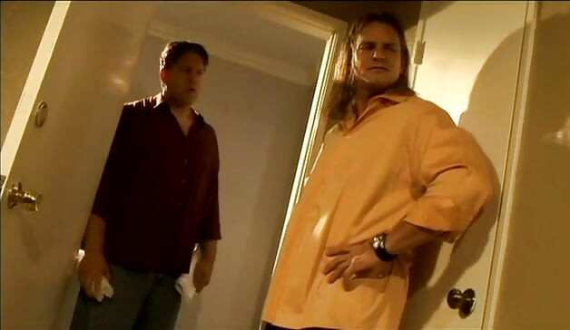 Evan Stone enjoys wet pussy of horny Mary Carey in bedroom