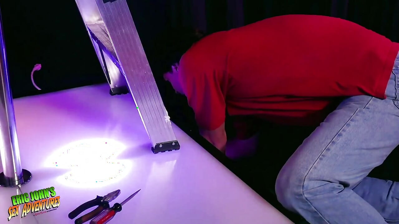 Erotique Entertainment - Strip Club Owner's Teen Stepdaughter Alison Rey Wants Worker Eric John's Cock Ericjohnssexadventures