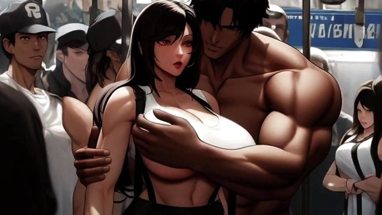 Tifa's Incredible Tits Get Noticed On The Midgar Train